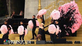 Lady Gaga performs at Paris Olympics Opening Ceremony | NBC Sports