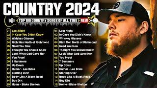 Country Music Playlist 2024  Luke Combs, Morgan Wallen, Chris Stapleton, Kane Brown, Jason Aldean