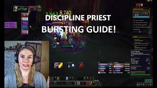 DISCIPLINE PRIEST BURSTING GUIDE - BFA SEASON 4 (8.3) - WORLD OF WARCRAFT