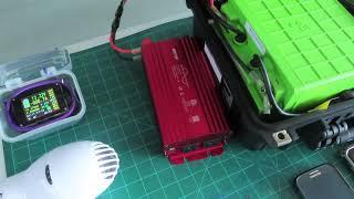 Bestek 500 Watt Pure Sine Wave Inverter Test