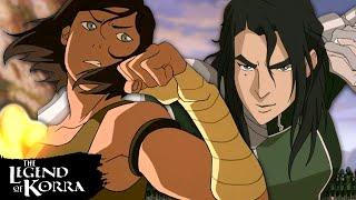 Korra vs. Kuvira's First Fight  Full Scene | The Legend of Korra