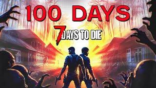 We Played 100 Days of Darkness Falls | 7 Days to Die