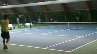 College tennis recruiting video Zhakupov Zhanbolat 2012