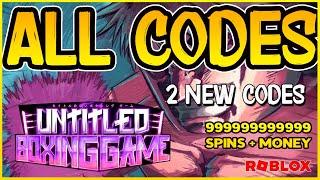 2 NEW CODESALL WORKING CODES for  UNTITLED BOXING GAME  Update Massive Sale  Roblox 2024