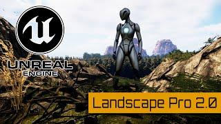 Unreal Engine 5 Landscape Pro - Landschaft erstellen Procedural Game Level