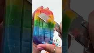 The Most Satisfying Rainbow Soap Carving 襤