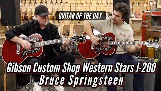 New Gibson Custom Shop Western Stars SJ-200 Bruce Springsteen | Guitar of the Day