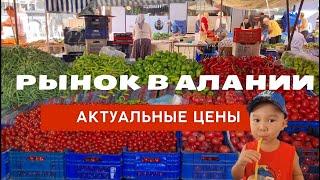 Цены на продукты на рынке Алании.  Дорого или дешево?