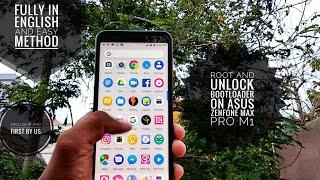 How to root and unlock the bootloader on Asus Zenfone Max pro M1 in English (easy method)