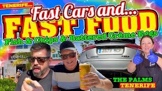 FAST CARS, FAST FOOD, Fish & Chips and BATTERED Cadbury CREME EGGS!