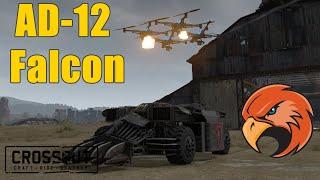 Crossout - AD-12 Falcon Drones - Blue but Awesome