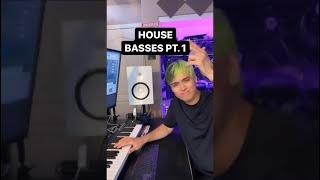 BEST HOUSE BASSES PT. 1 #shorts #edm #basshouse #producer