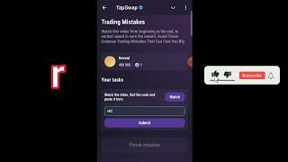 Trading Mistakes | Tapswap Code | Avoid These Common Trading Mistakes That Can Cost You Big