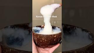 Korean DIY rice hair mask for deep conditioning #haircaresecrets