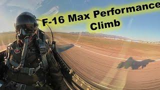 F-16 Max Performance Takeoff