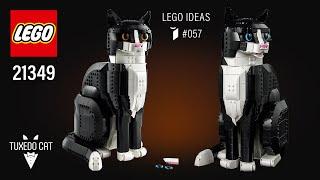 LEGO® Ideas Tuxedo Cat (21349)[1710 pcs] Step-by-Step Building Instructions @TopBrickBuilder