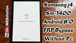 Samsung J4 FRP unlock android 8.0.0 Oreo J400F FRP bypass