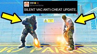 SILENT VAC ANTI-CHEAT UPDATE BANS CHEATERS? - CS2 HIGHLIGHTS