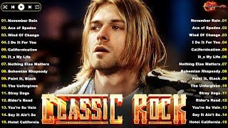 Classic Rock Songs 70s 80s 90s - Guns N Rose, Queen, Bon Jovi, Scorpions, Aerosmith, Nirvana,...