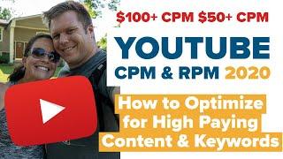 Increase Youtube CPM & RPM 2020 - Optimizing for High Paying Keywords VIDEO SEO