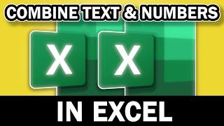 Combine Text And Numbers In A Single Cell In Excel