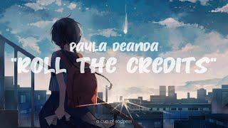 paula deanda - roll the credits (lyrics)