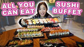 Insane ALL YOU CAN EAT SUSHI  || [Honolulu, Hawaii] Fresh Fish Buffet!