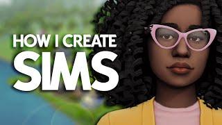 How I Create Sims (Part 2)...(Sims 4 Create-A-Sim)