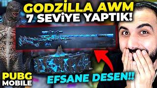 YENİ GODZİLLA AWM GELDİ!!  7 SEVİYE FULLEDİK E-F-S-A-N-E | PUBG MOBILE