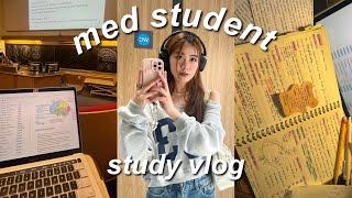 INTENSE study vlog‍: 10 hr study days, effective note taking, life as an academic weapon