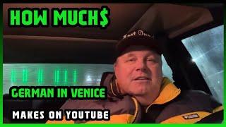 How Much German in Venice Get paid From YouTube