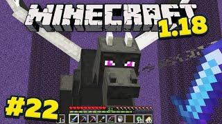 Майнкрафт 1.18 Выживание без модов! #22 Как убить дракона в minecraft?