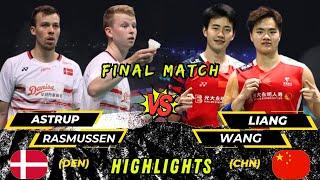 Amazing  Liang/Wang vs Astrup/Rasmussen Trowback Final badminton