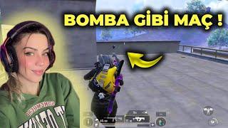 NEFESİNİZİ TUTACAKSINIZ! BOMBA GİBİ EFSANE MAÇ! ONE MAN SQUAD PUBG MOBİLE