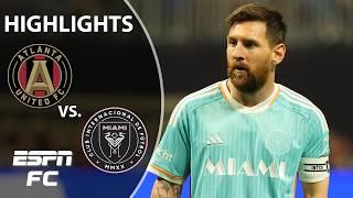 LATE DRAMATICS  Atlanta United vs. Inter Miami | MLS Cup Playoff Highlights | ESPN FC