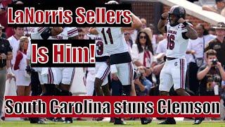 South Carolina stuns Clemson in Death Valley ~ LaNorris Sellers is him!