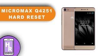 Micromax Q4251 Hard Reset