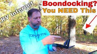 Episode 44: RV Boondocking in Arkansas & A Mobile Internet Solution