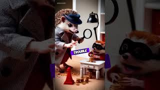 ️‍️Hedgehog Detective vs. Ferret Bandit: The Mouse Mystery️‍️