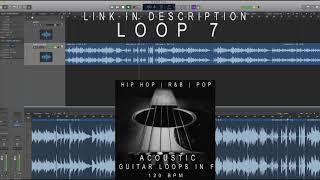 Acoustic Guitar Loops/Sample Pack in F - 120 BPM (For Hip hop | Trap | R&B Beats/Songs)