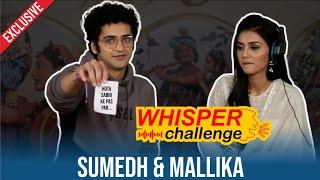 Radhakrishn Fame Sumedh Mudgalkar & Mallika Singh's FUNNIEST INTERVIEW |