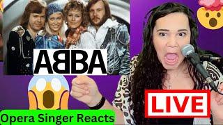 ABBA  Dancing Queen | Opera Singer REACTS LIVE 