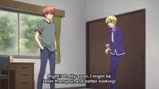 Fruits Basket - Momiji tells Kyo about his feelings for Tohru.