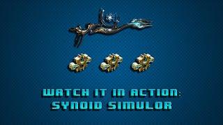 Warframe Watch it in Action: Synoid Simulor 3 forma Highly requested!!