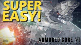 Armored Core 6 First Boss That is Destroying People Is Really VERY EASY! How To Beat