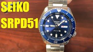 Seiko Presage Stainless Steel Automatic Watch SRPD51