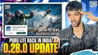 PUBG LITE Unban In India  | The Biggest Update Till Now Is 0.28.0 |