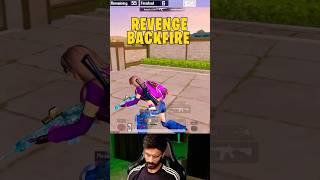 REVENGE BACKFIRE #bgmitelugumemes #viralshort #gomgaming #telugugamer #trendingbgmishorts