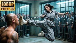 The female prisoner turns out to be a Kung Fu master and kills the arrogant prison bully.
