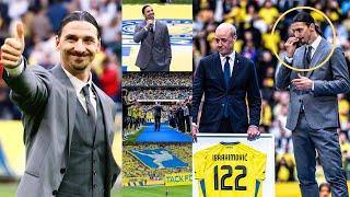 Zlatan Ibrahimovic Emotional Tribute by Sweden